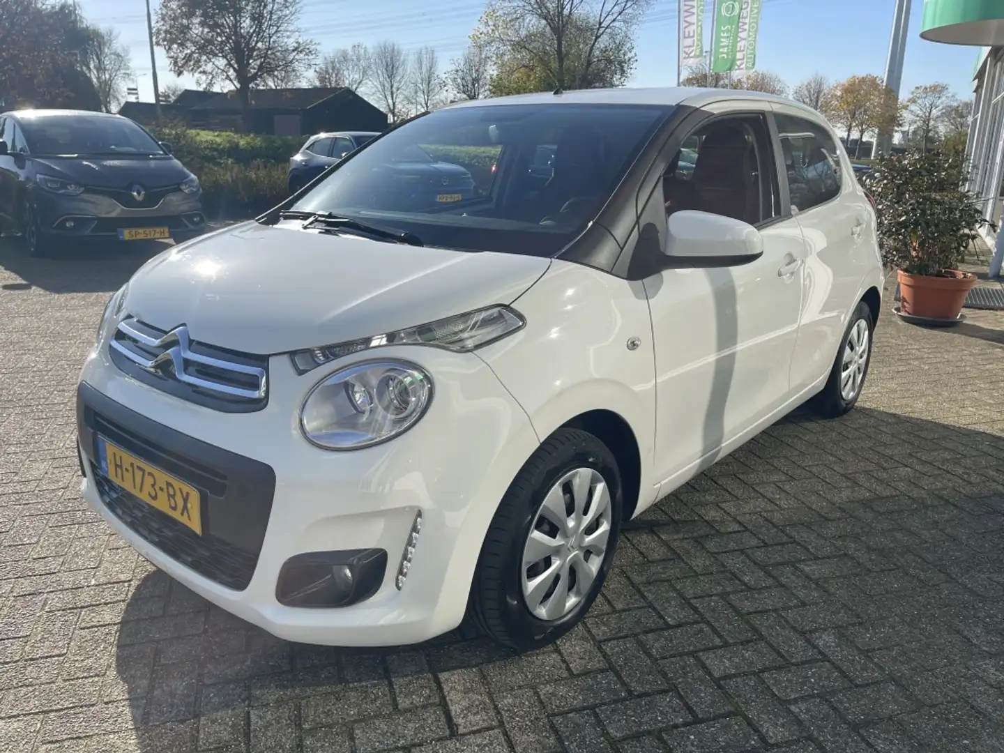 Citroen C1 1.0 VTi Feel, Airco. Bluetooth, Audio, Lage stand Wit - 2