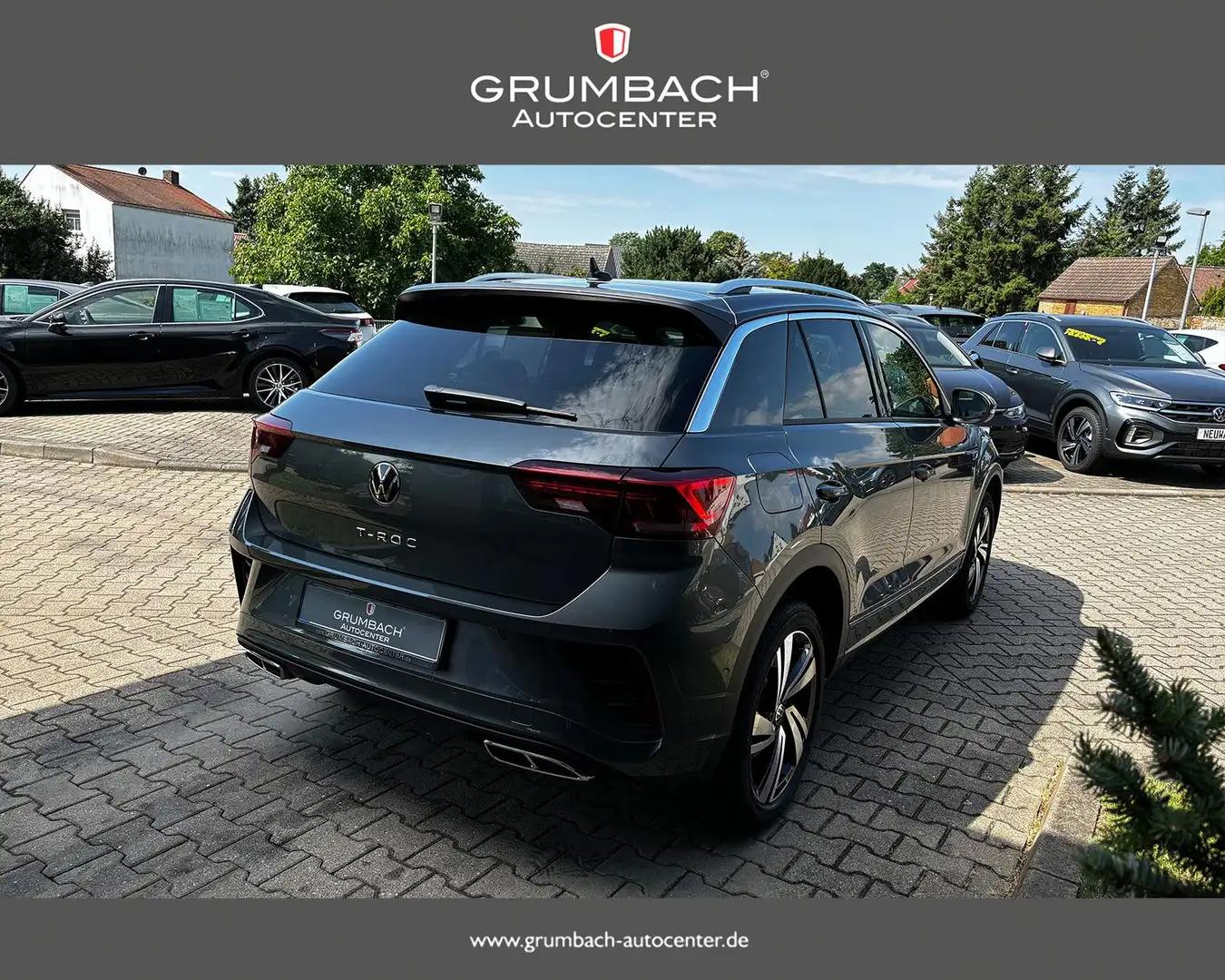 Volkswagen T-Roc 1.5 TSI DSG R-Line Edition IQ.Assistenz Winterp... Gris - 2