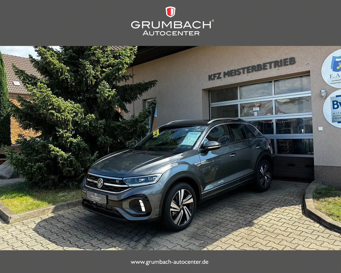 Volkswagen T-Roc 1.5 TSI DSG R-Line Edition IQ.Assistenz Winterp... Gris - 1