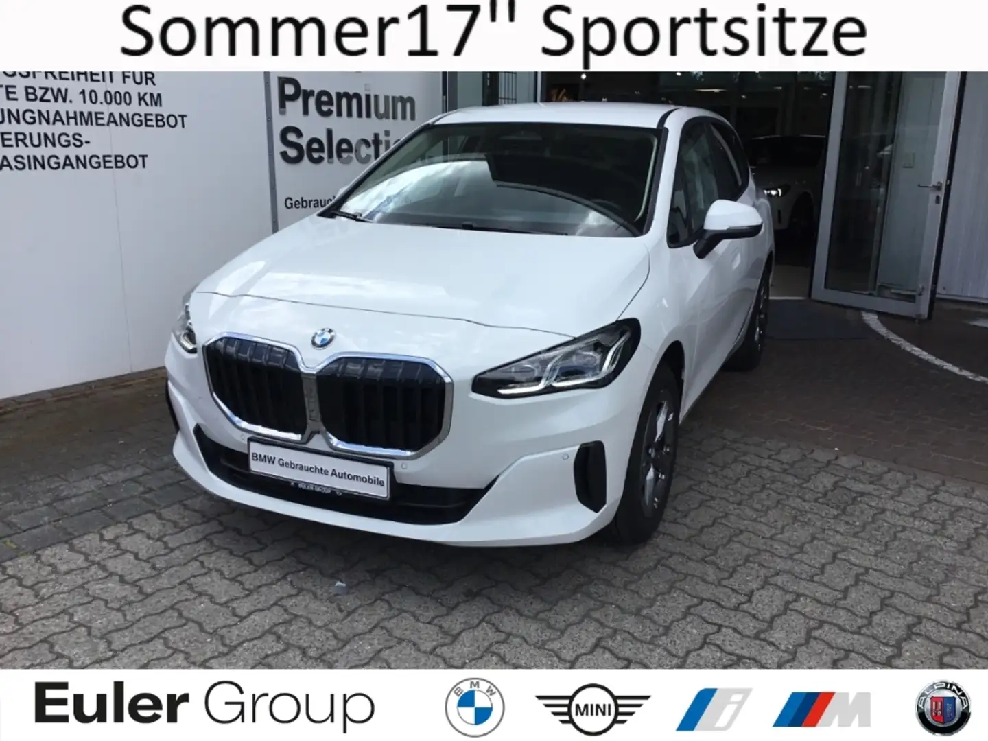 BMW 218 Active Tourer d Sommer17'' Sportsitze AdLED ParkAs Blanc - 1