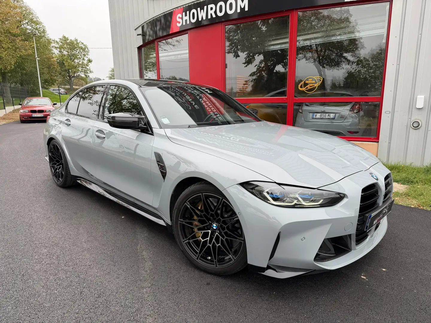BMW M3 M3 510 ch M Pack Competition Grijs - 1