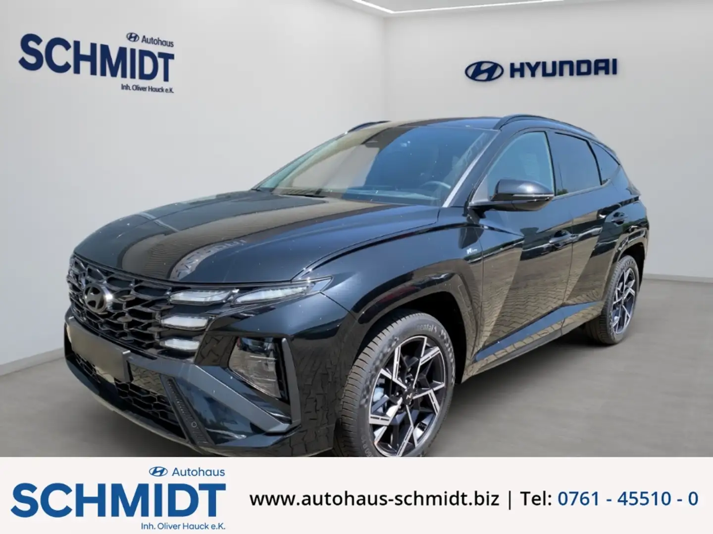 Hyundai TUCSON N Line Mild-Hybrid 4WD 1.6 T-GDI EU6e HUD Navi Dig Schwarz - 1