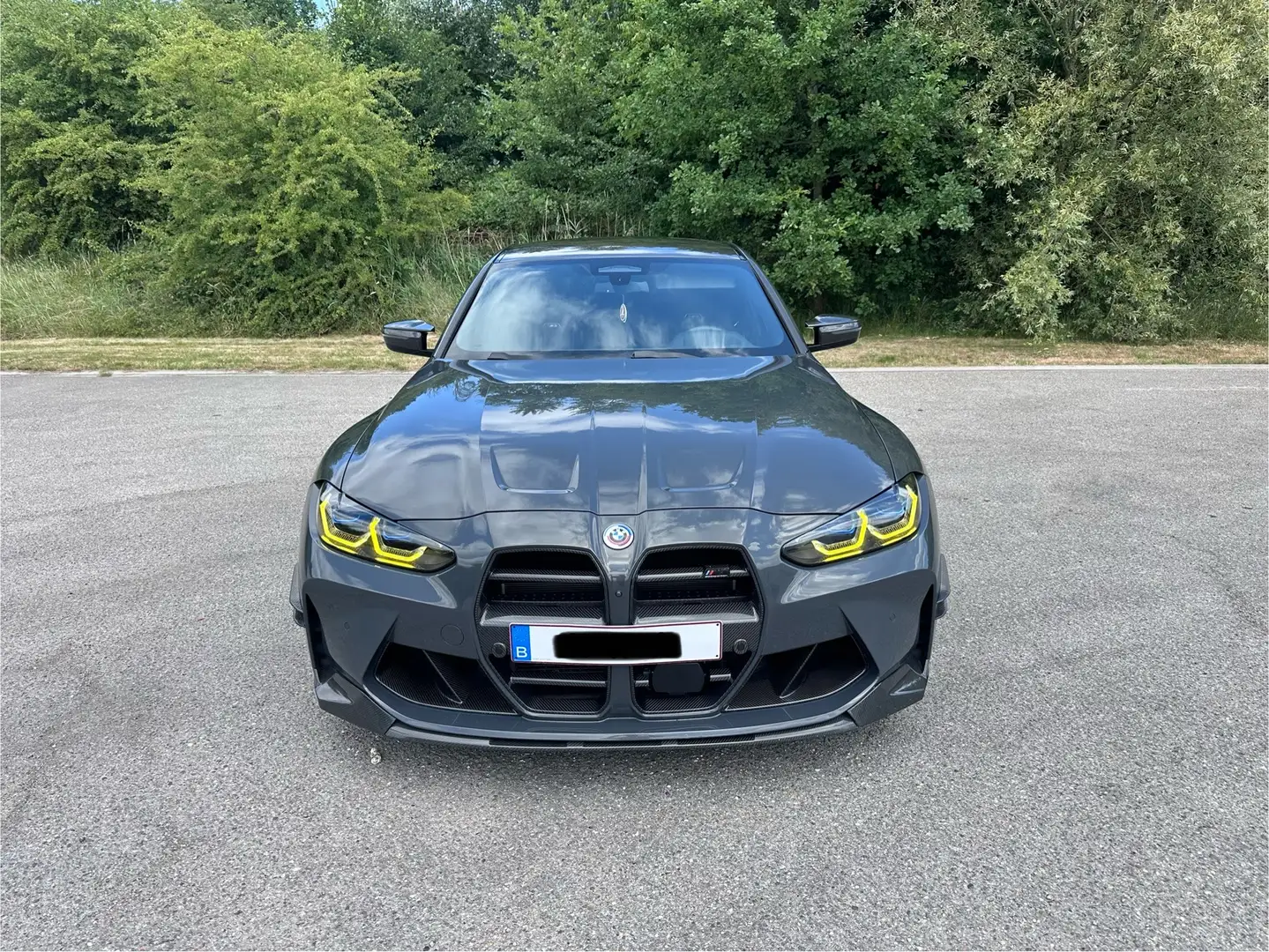BMW M3 Competition / Full Carbon / Full option Grijs - 1
