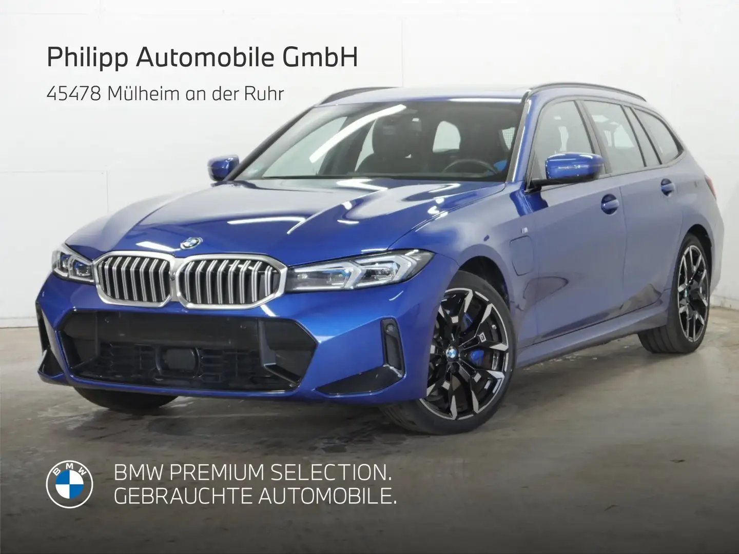 BMW 330 e xDrive Tou M Sport AHK PANO h&k DA-Pro 360° Blau - 1