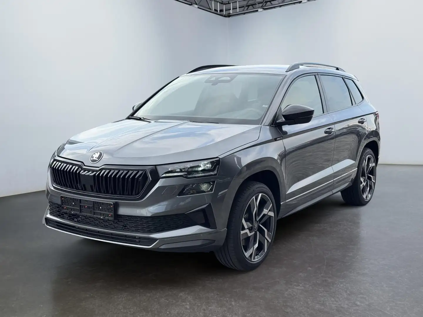 Skoda Karoq Sportline 2,0 TDI DSG 2ZKlimaautomatik Canton A... Grau - 1