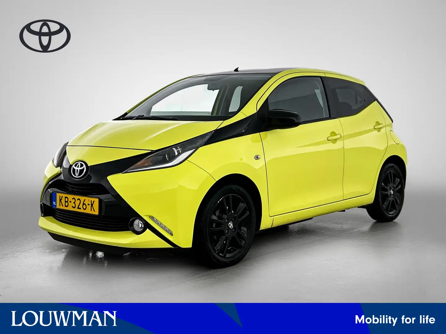 Toyota Aygo 1.0 VVT-i x-cite | Unieke uitvoering | Желтый - 1