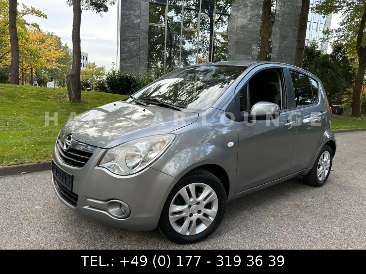 Opel Agila B Edition+ALUFELGEN+KLIMA+TÜV NEU+SERVO+ Grau - 2