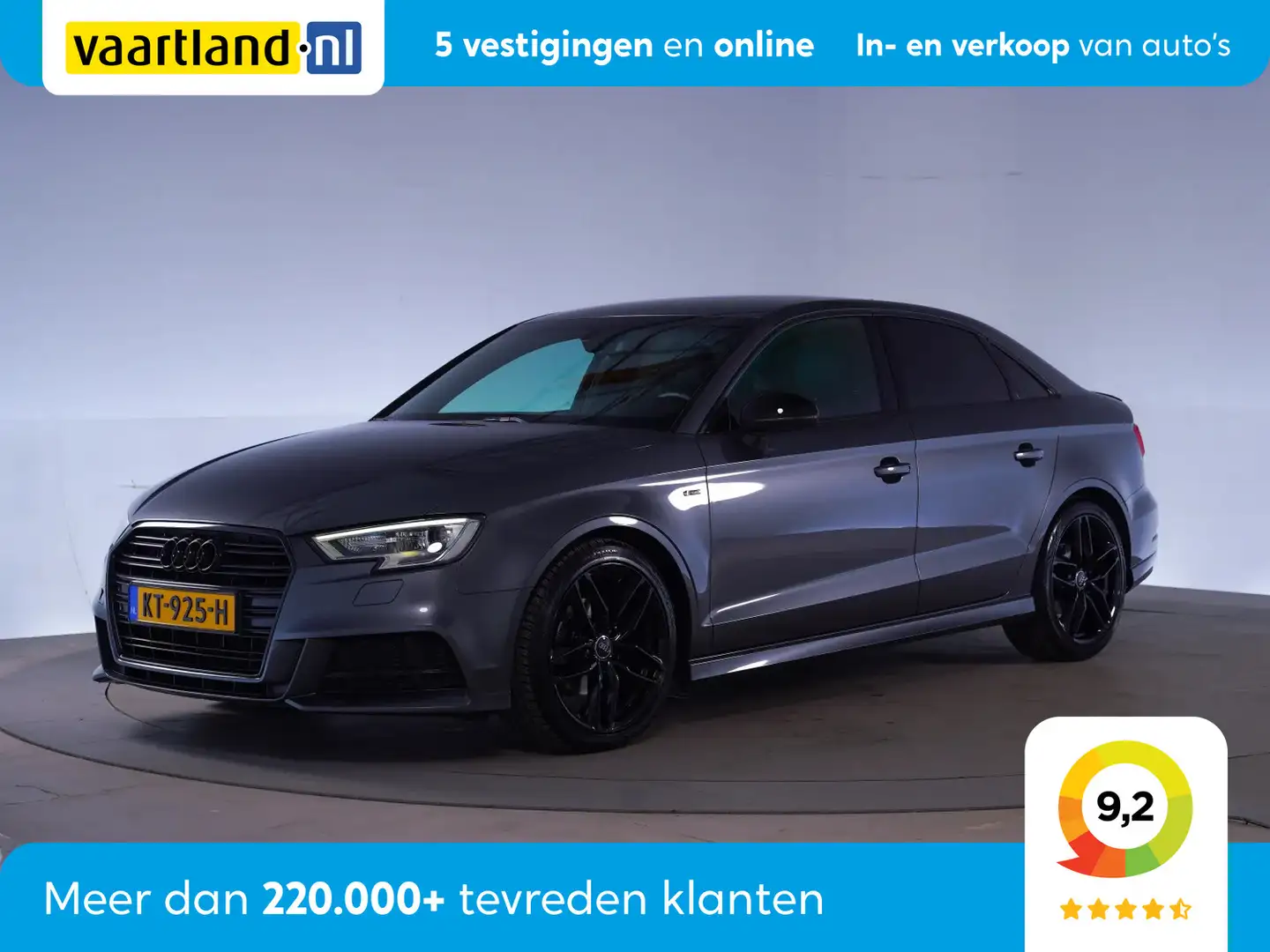 Audi A3 Limousine 1.6 TDI Sport Pro Line S [ Bi-Xenon Navi Grijs - 1