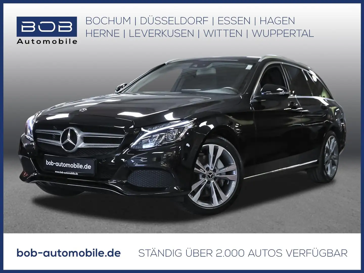 Mercedes-Benz C 250 T Avantgarde 9G Negro - 1