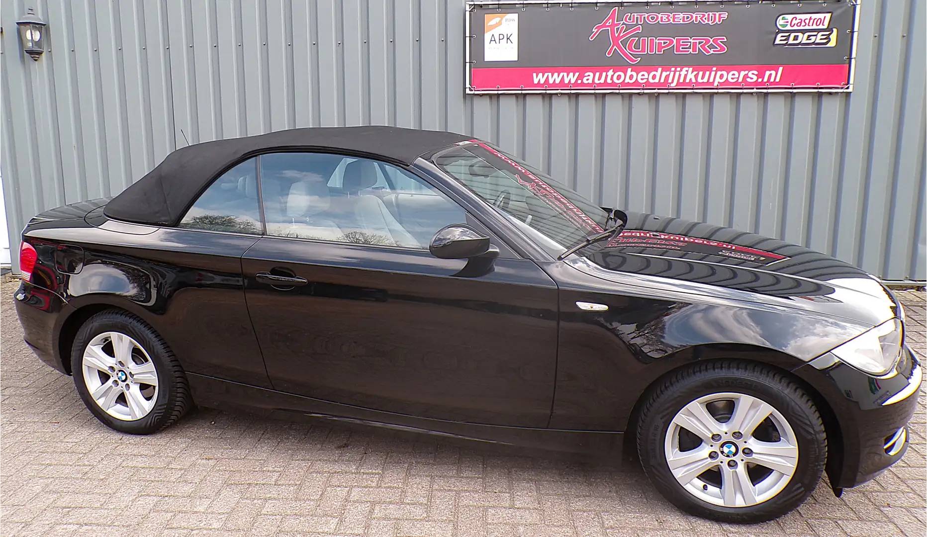 BMW 118 1-serie Cabrio 118i High Executive Cruise.Airco.Lm Noir - 2