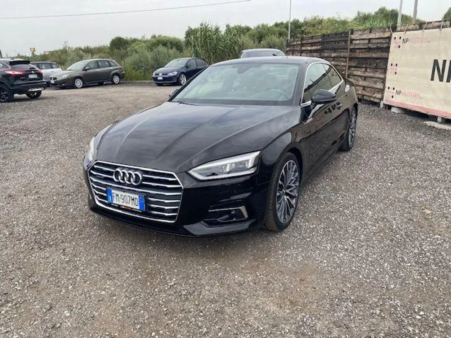 Audi Coupe A5 2.0 TDI cl.d. qu. S tronic edition Zwart - 2