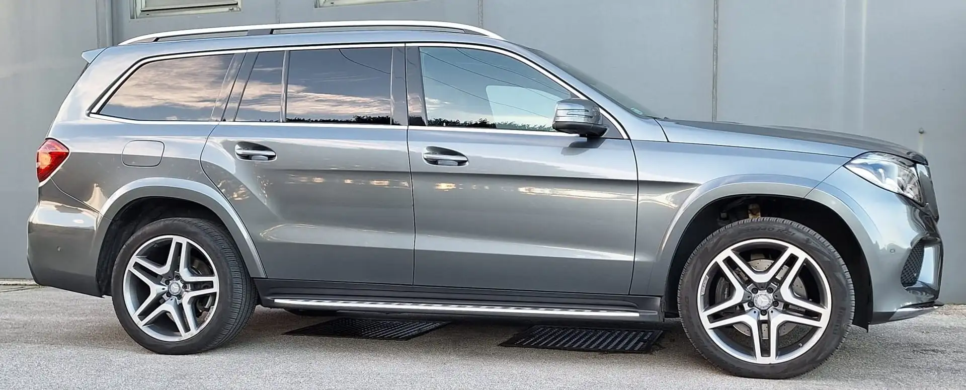 Mercedes-Benz GLS 350 GLS - X166 d Premium Plus 4matic auto Grigio - 1