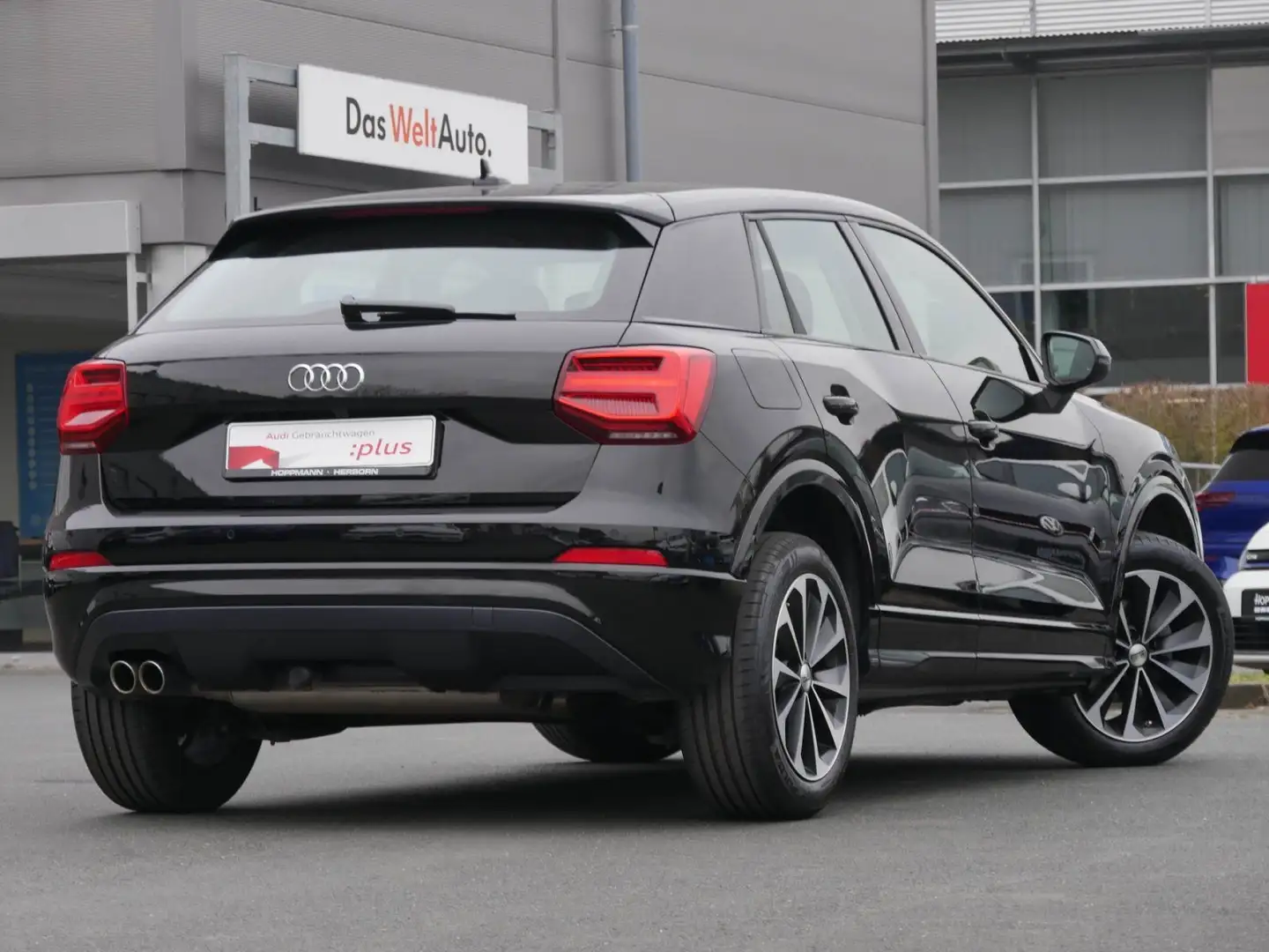 Audi Q2 35 TFSI sport AHK LED Navi Kamera Zwart - 2