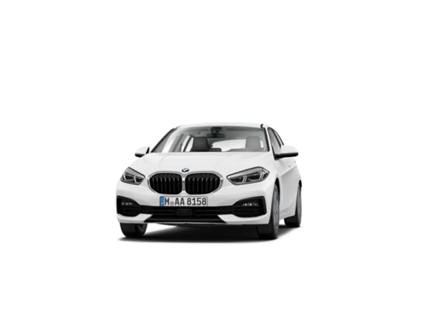 BMW 116 116d Blanc - 2