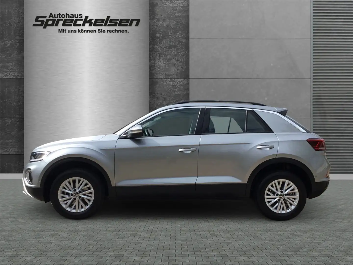 Volkswagen T-Roc 1.5 TSI Life++AHK++LED++Rückfahrkamera++Tempomat+ Zilver - 2