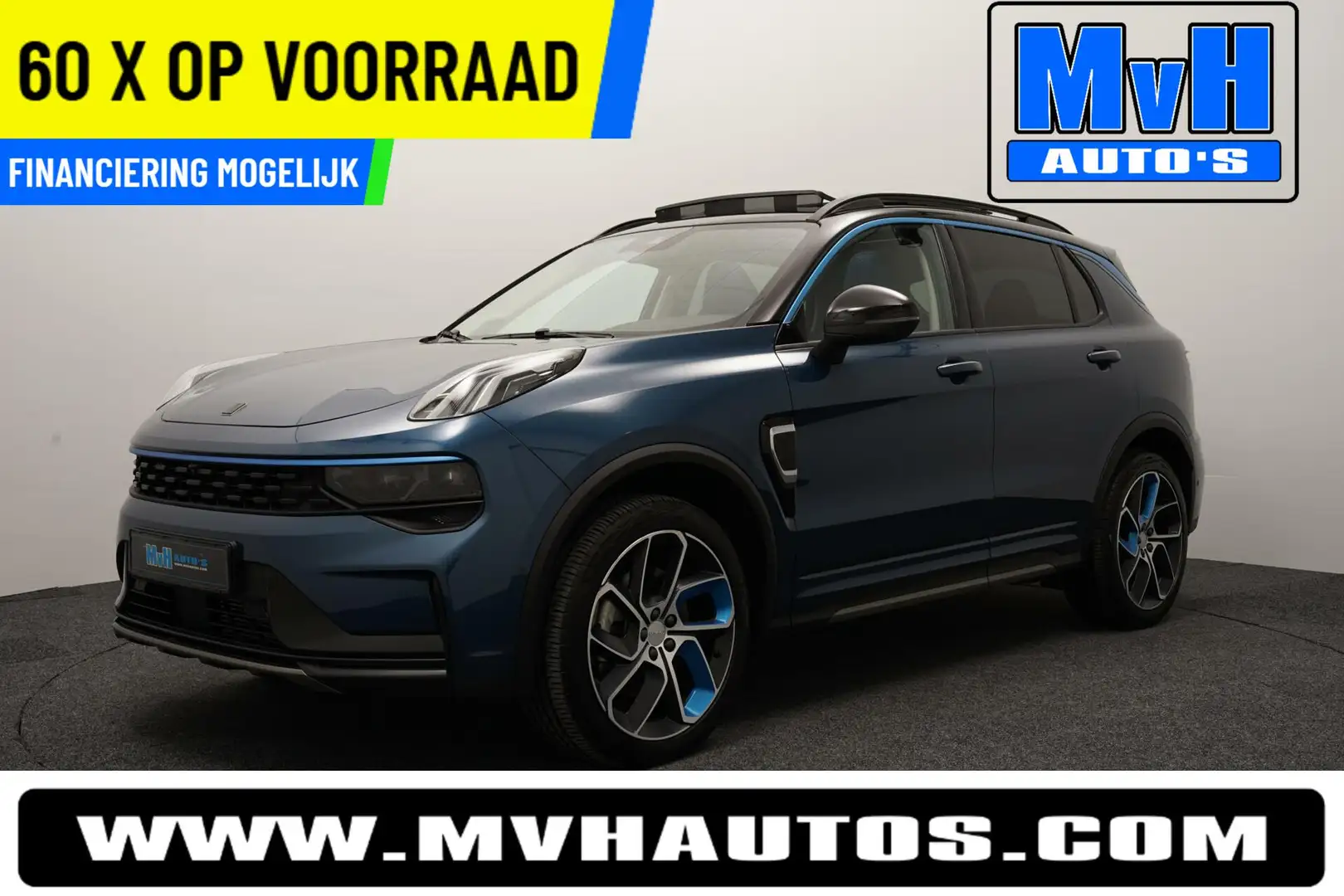Lynk & Co 01 1.5 Plug-in Hybride|ZWARTE.HEMEL|360ºCAM|PANO|NAP Bleu - 1
