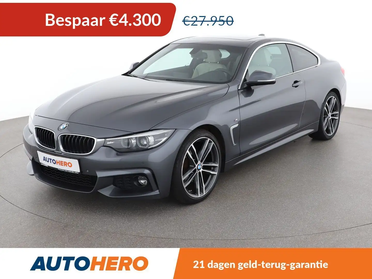 BMW 420 420i M Sport Gris - 1