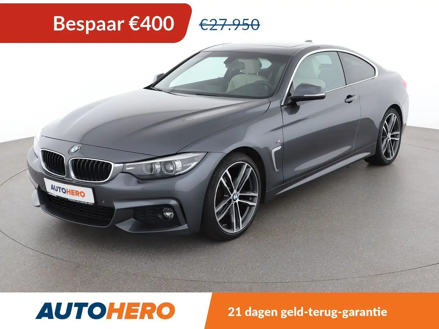 BMW 420 420i M Sport Grijs - 1