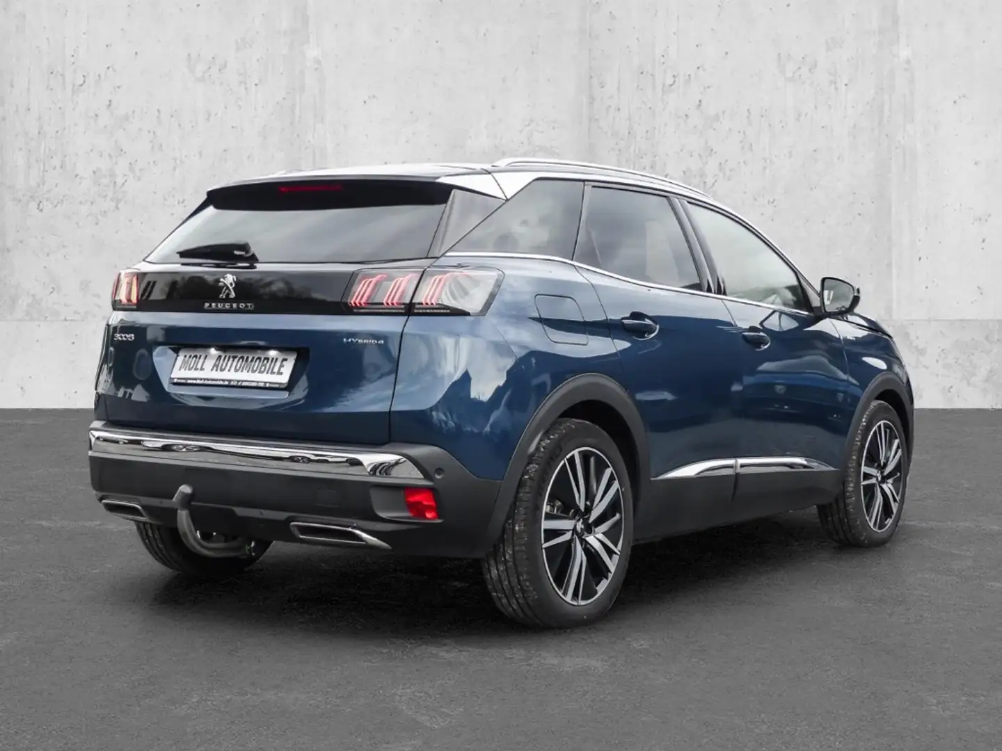 Peugeot 3008 Hybrid4 300 GT Pack 1.6 Plug-In EU6d Allrad AHK-ab Blau - 2