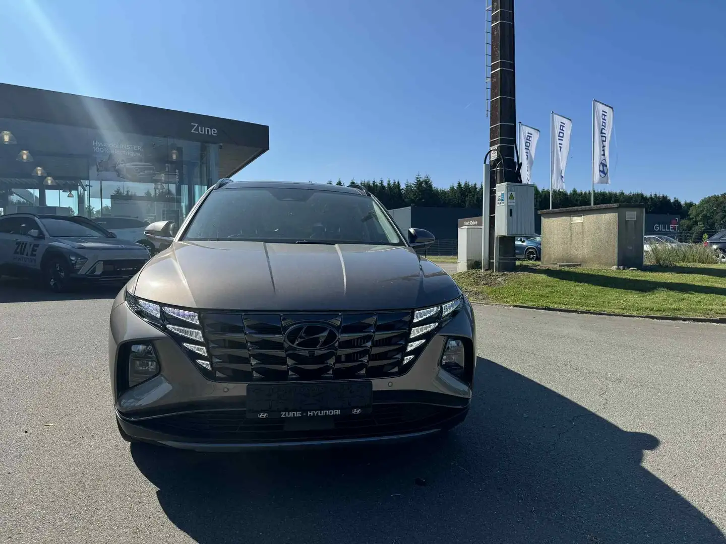 Hyundai TUCSON 1.6 T-GDi MHEV Shine Sensation DCT - FULL Brun - 2