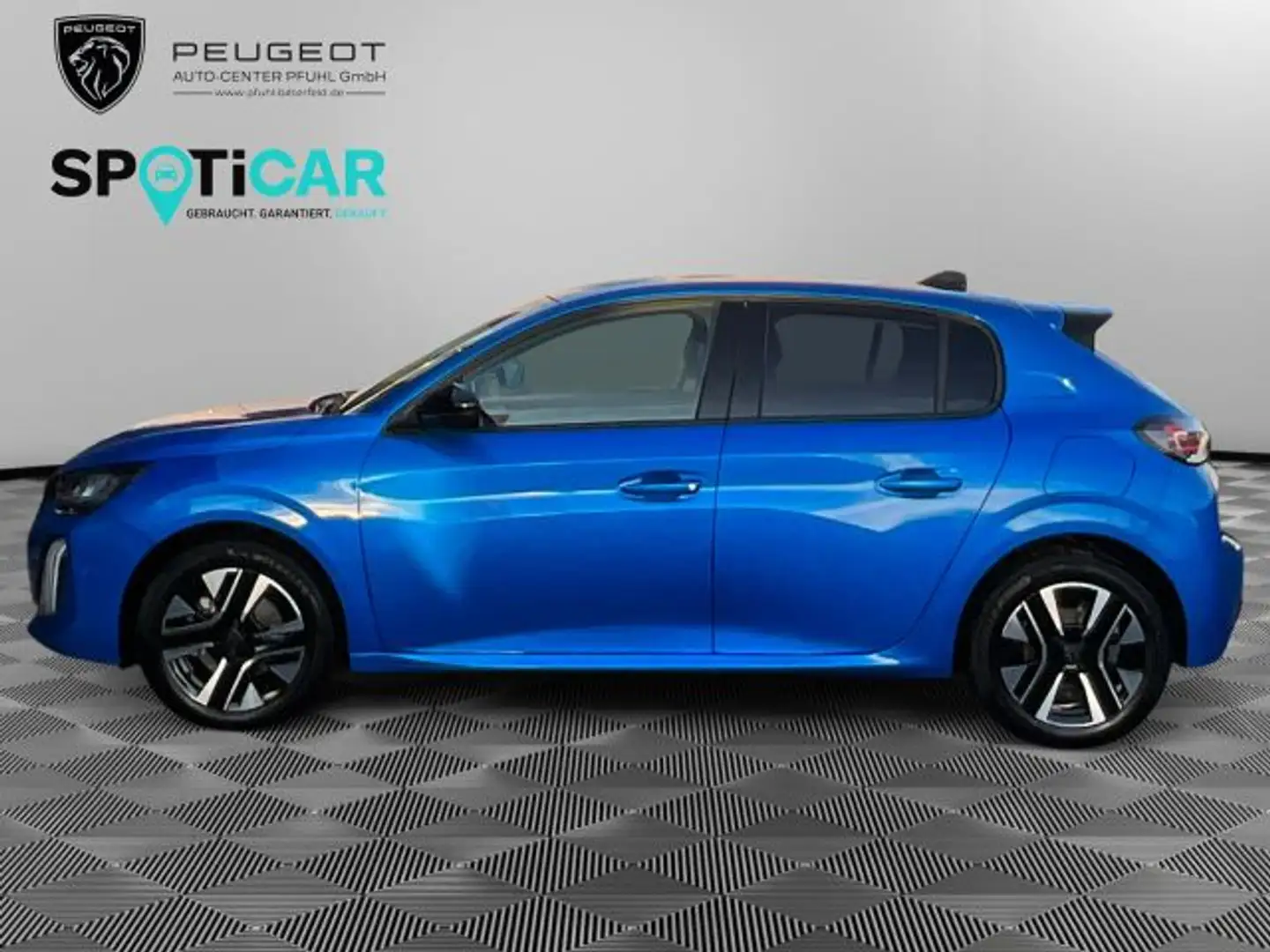 Peugeot 208 Hybrid 100 e-DSC6 Allure Blau - 2