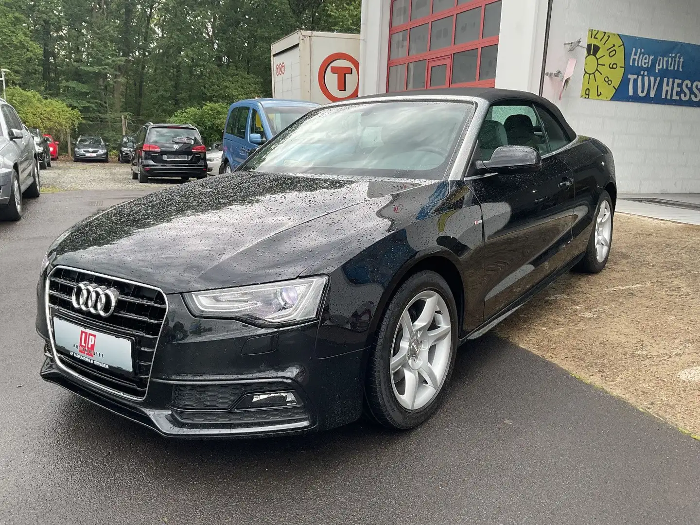 Audi A5 Cabriolet 2.0 TDI S line Leder Xenon Navi PDC Schwarz - 1