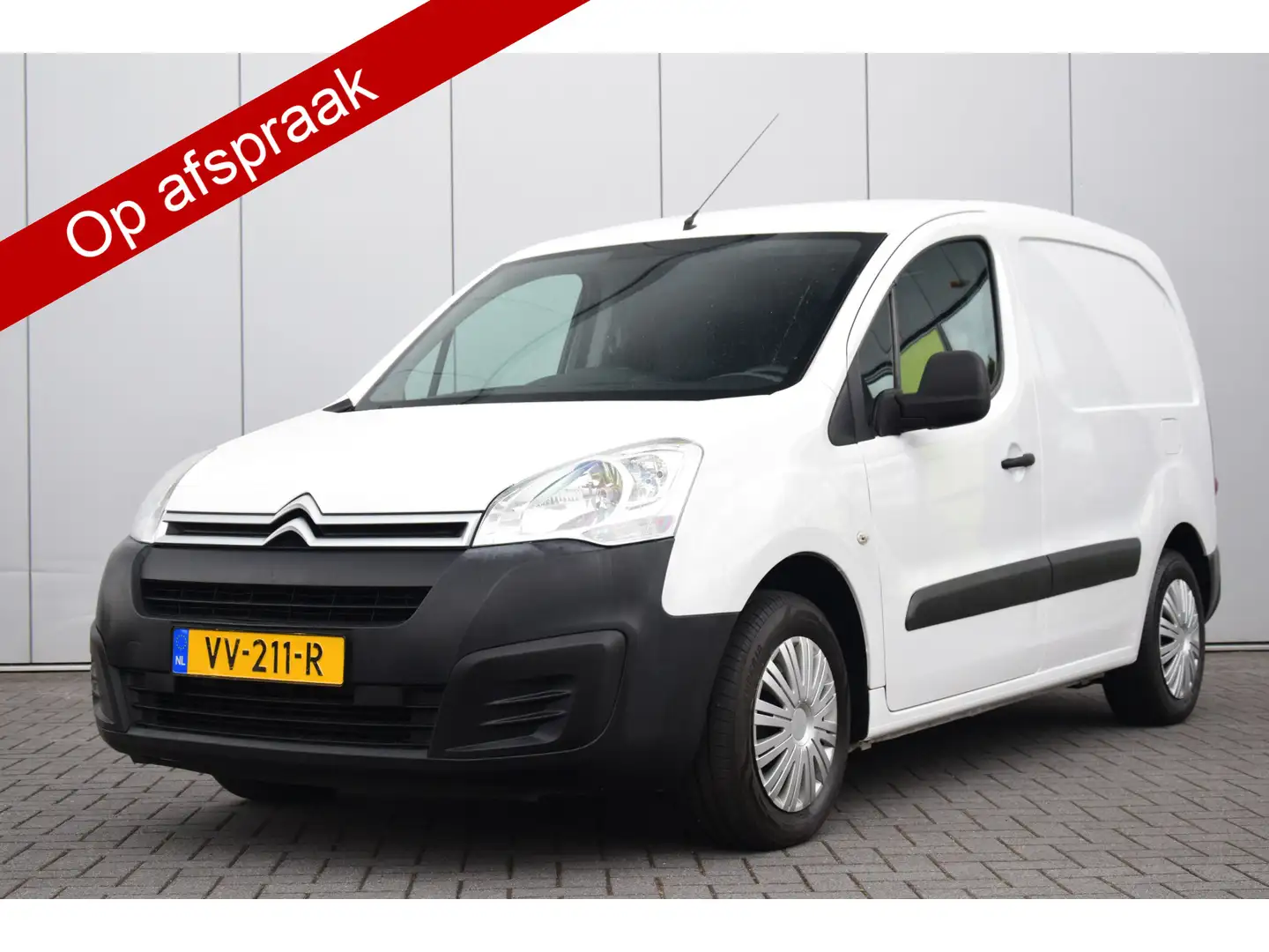 Citroen Berlingo 1.6 BlueHDI 75 Club MARGE Airco Cruise Wit - 1
