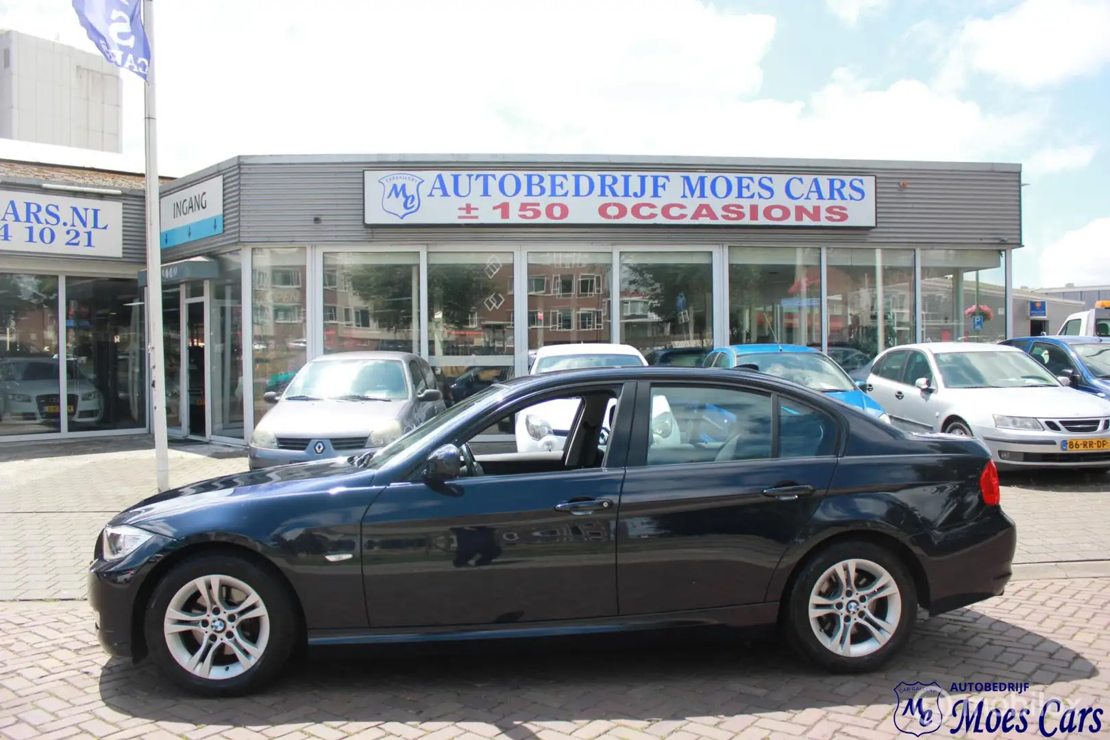 BMW 318 3-serie 318i Business Line NAVI / CLIMATE / CRUISE Blauw - 1