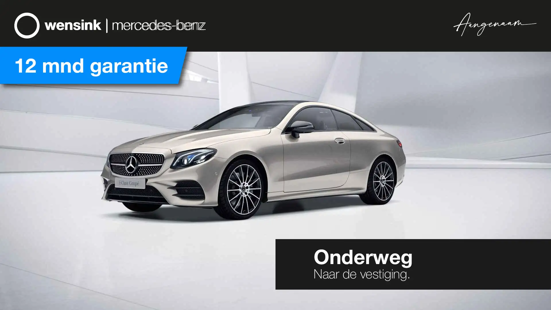 Mercedes-Benz E 300 Coupé Edition 1 | AMG | Night | Burmester | Panora Grijs - 1