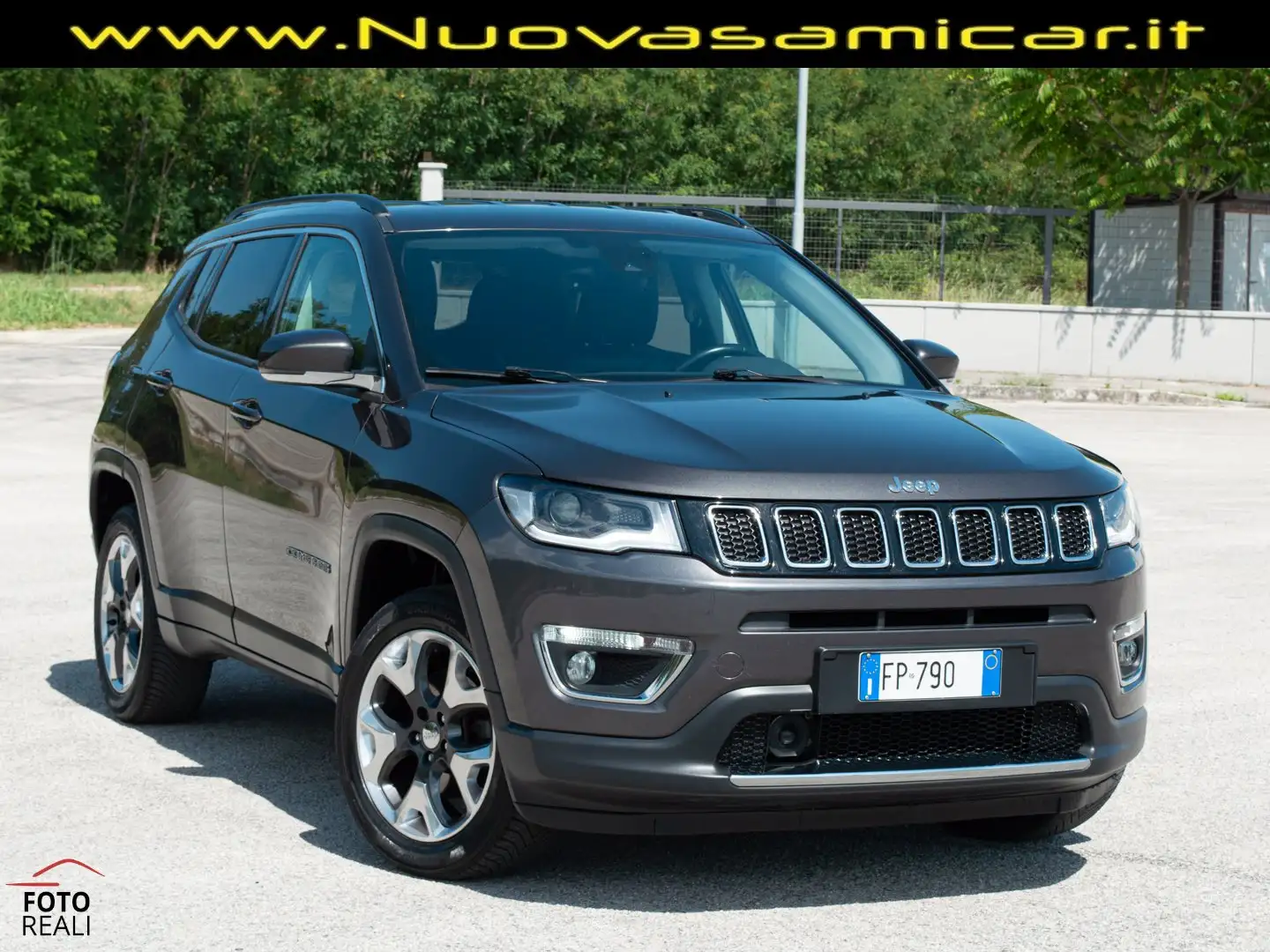 Jeep Compass 2.0 MULTIJET 140 CV 4WD LIMITED GANCIO BEATS AUDIO Grigio - 1