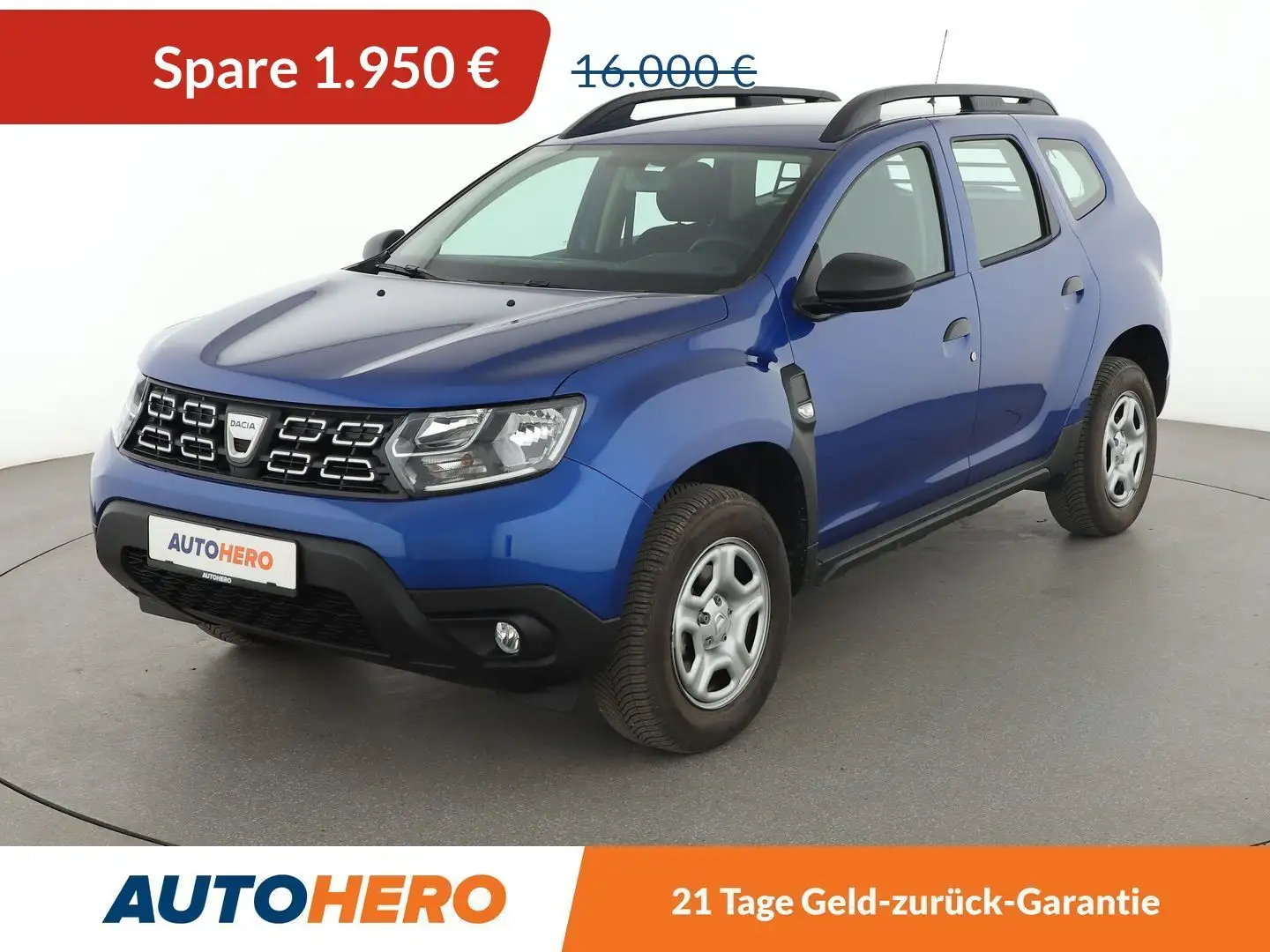 Dacia Duster 1.0 TCe Deal*PDC*KLIMA*WENIG-KM*USB*BLUETOOTH* Blau - 1
