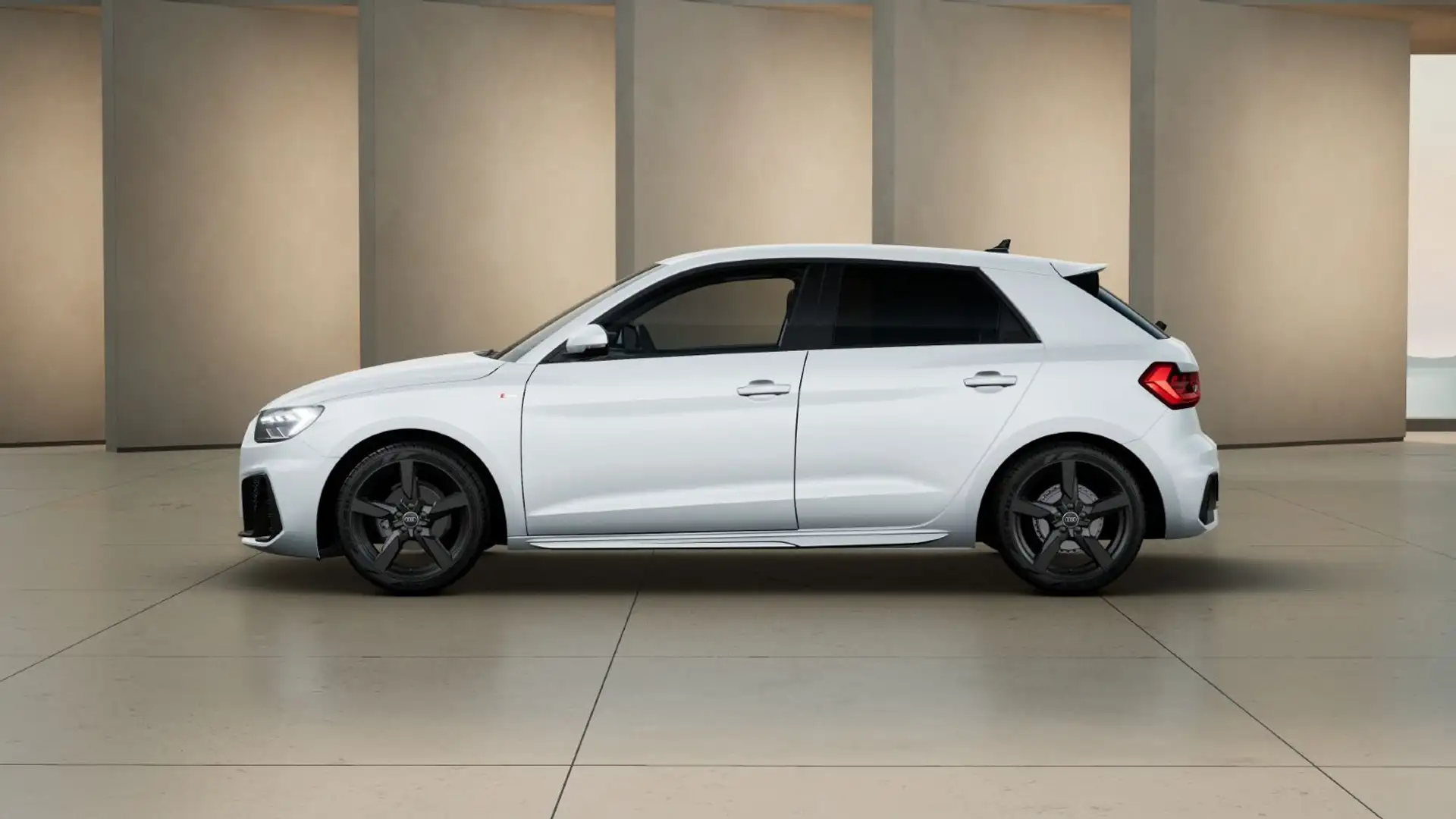 Audi A1 25 TFSI S line LED*OptikSchwarz* Weiß - 2