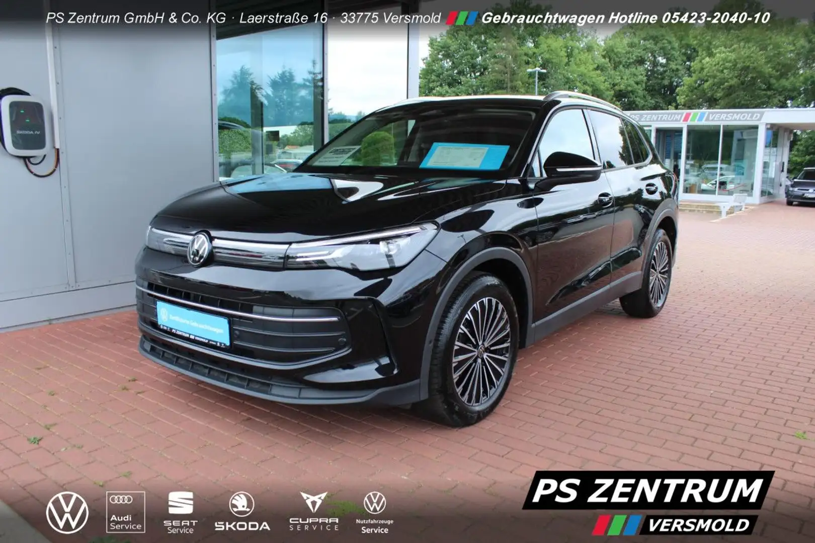 Volkswagen Tiguan 2.0 TDI DSG Life AHK STDh. CAM 5.J.GARANTIE Schwarz - 2