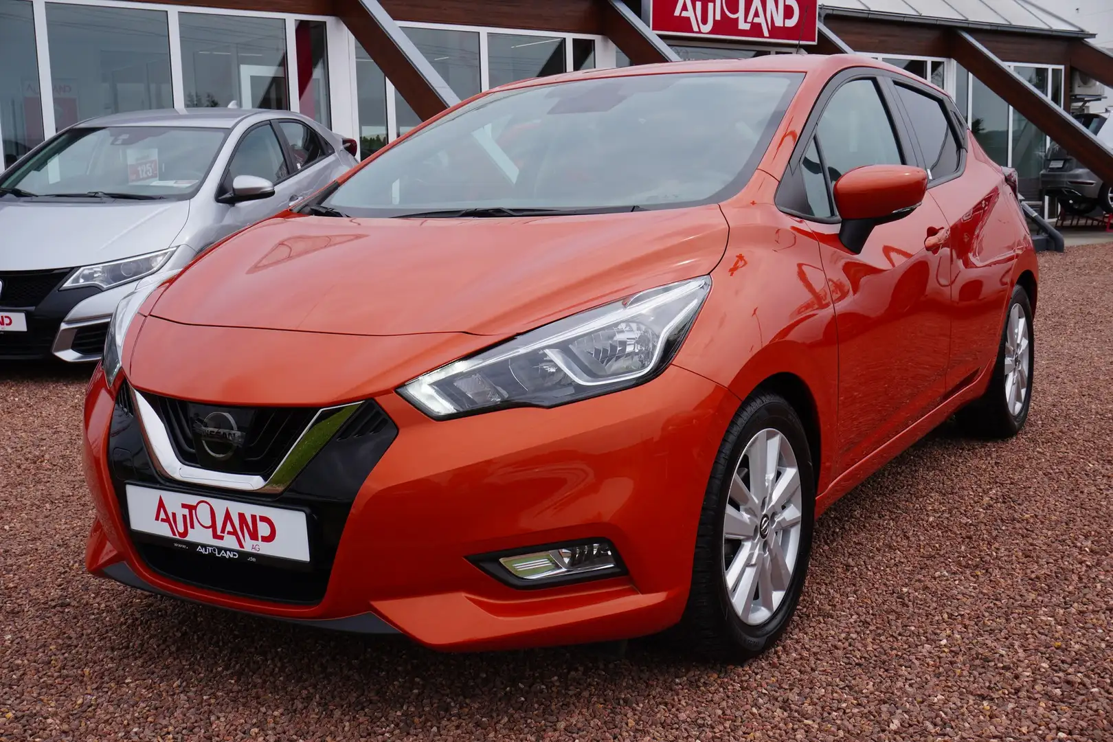 Nissan Micra 1.0 N-Connecta Navi Sitzheizung Kamera PDC Orange - 2