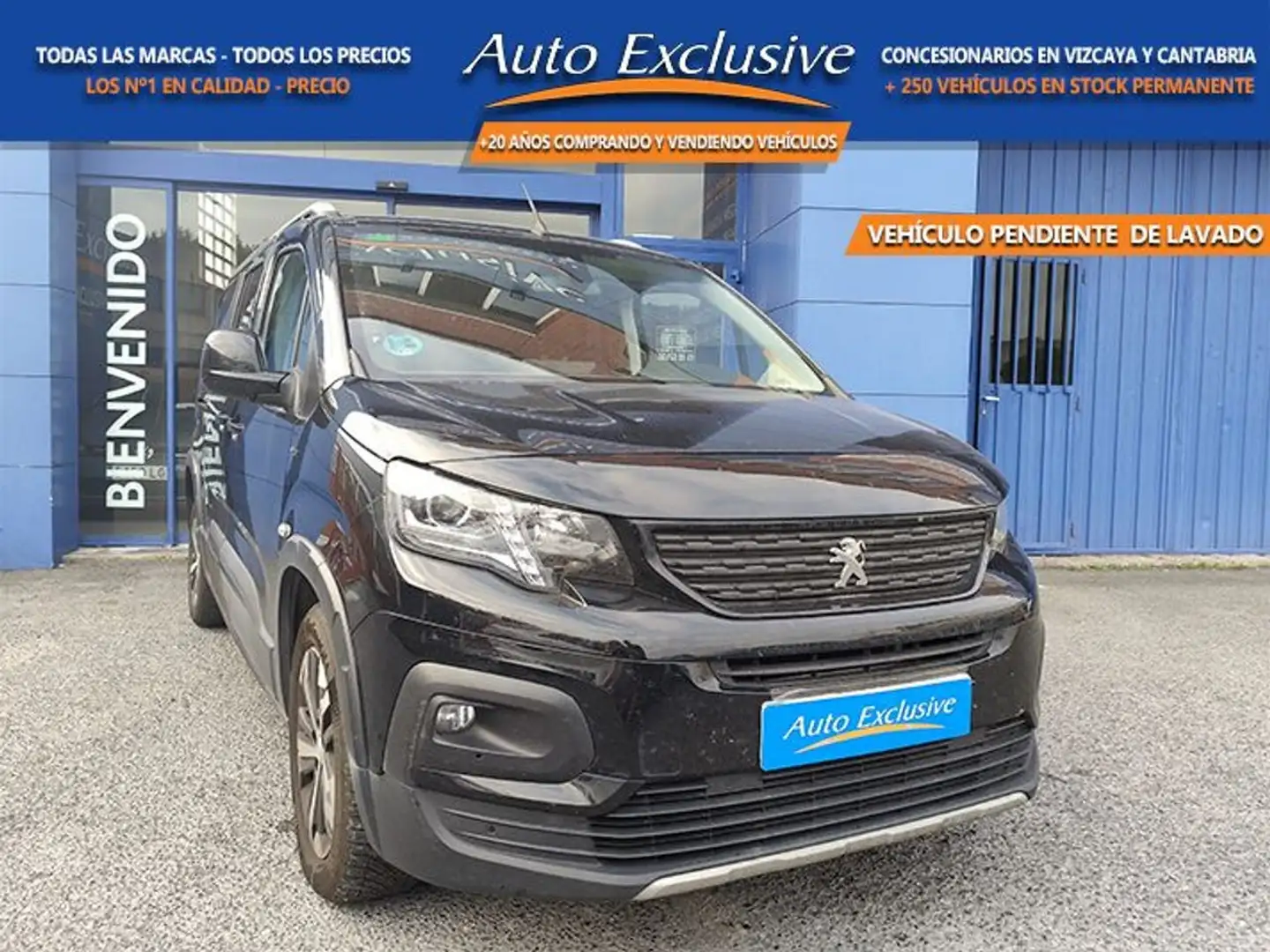 Peugeot Rifter GT Line Long BlueHDi 96kW Negro - 1