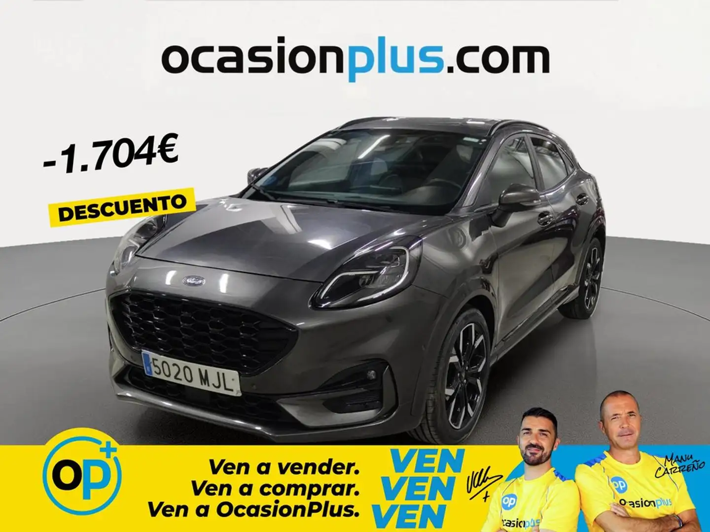 Ford Puma 1.0 EcoBoost MHEV ST-Line X 155 Gris - 1