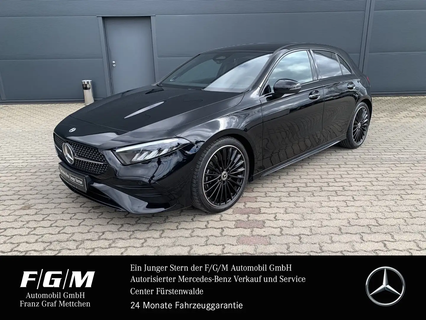 Mercedes-Benz A 220 A 220 d AMG/KeyGo/LED/Night/R-Kamera/ Burmester Fekete - 1