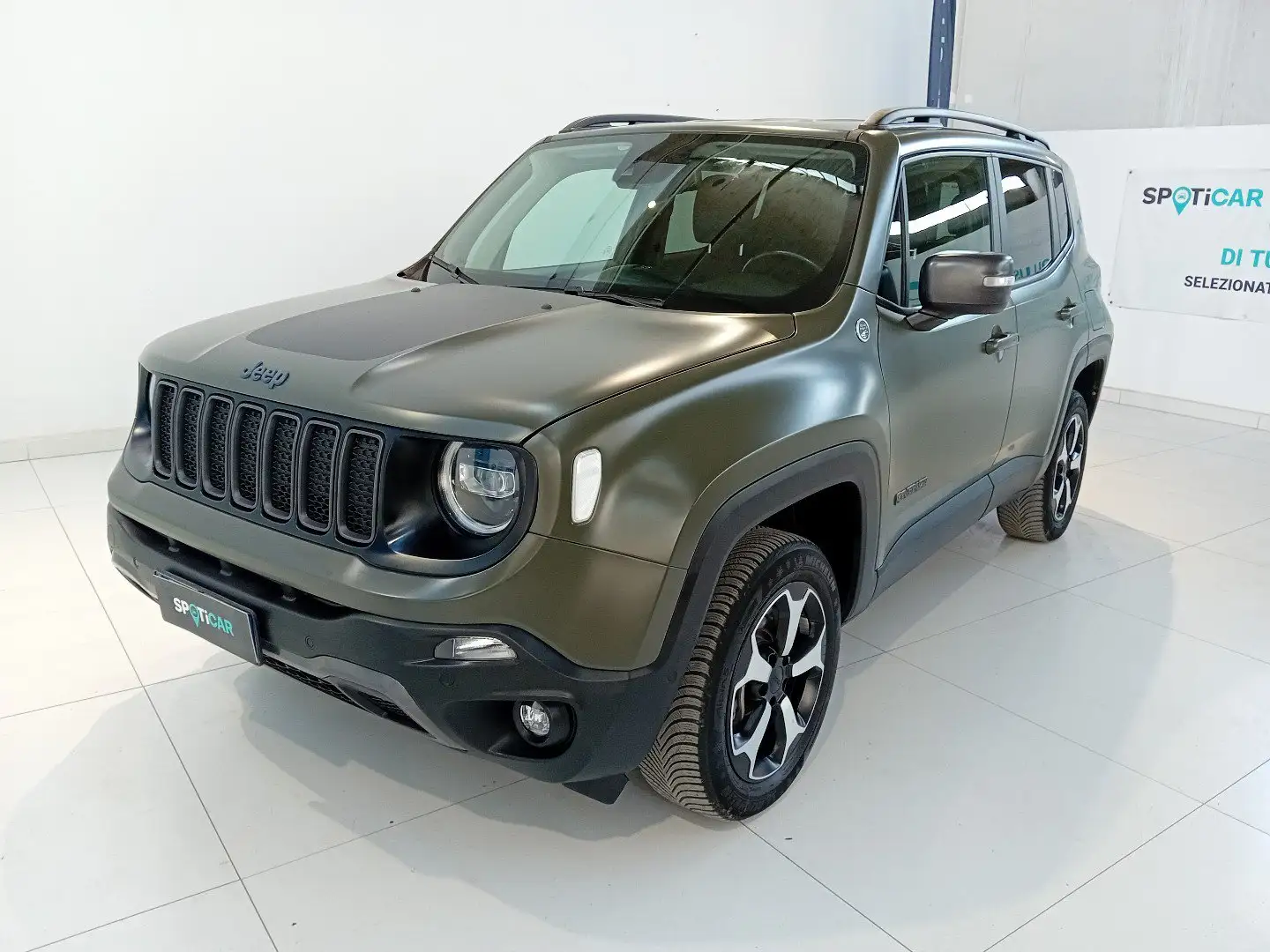 Jeep Renegade Renegade 1.3 T4 240CV PHEV 4xe AT6 Trailhawk Verde - 1