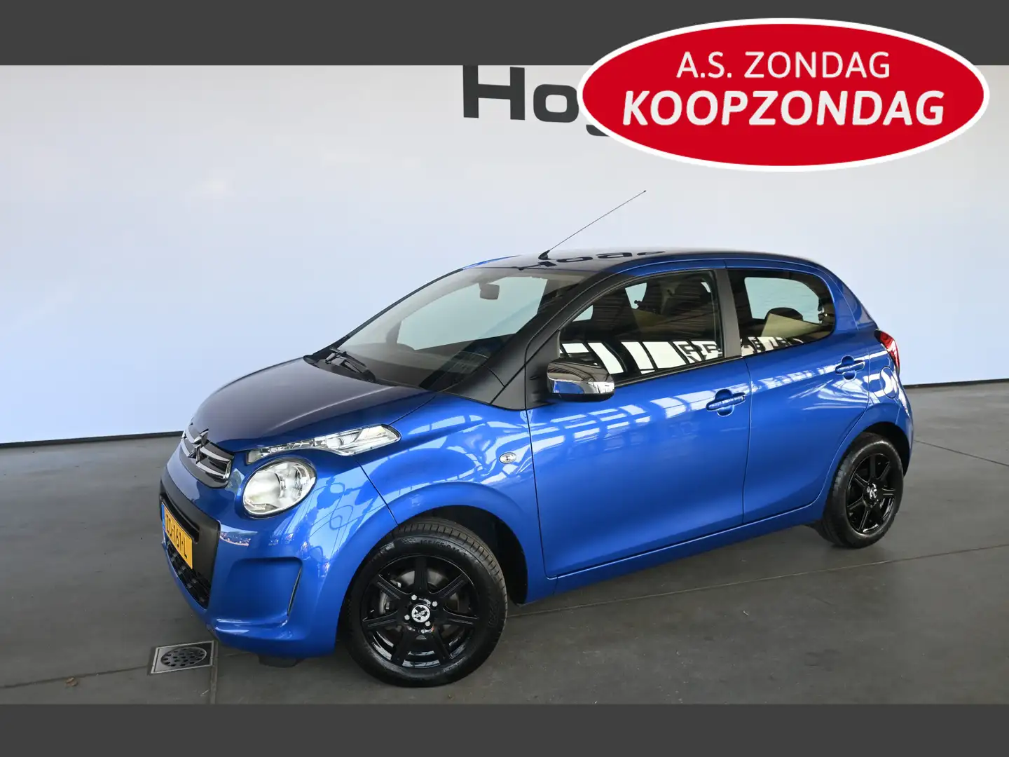 Citroen C1 1.0 VTi Feel NAP 30DKM limiter Airco Bluetooth Xen Bleu - 1