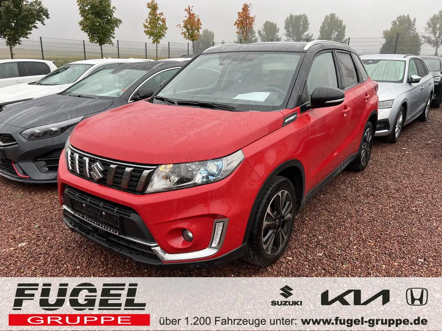 Suzuki Vitara 1.4 Comfort+ 4x4 BoosterJet Pano|Navi Rouge - 1