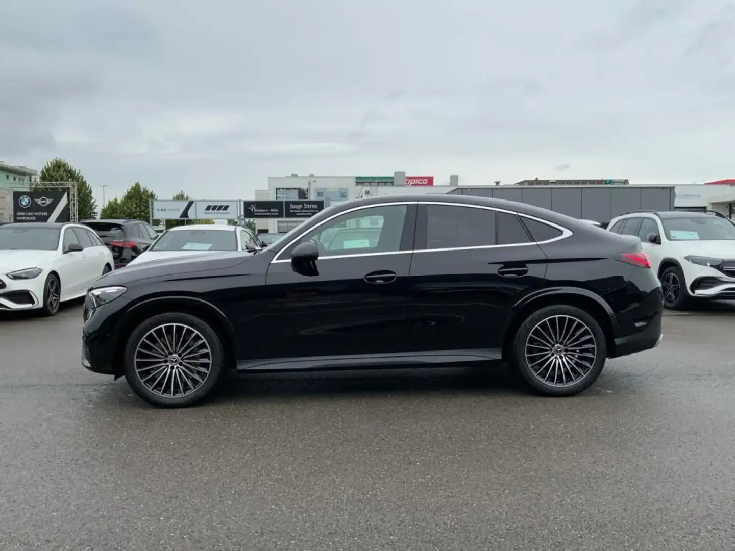 Mercedes-Benz GLC 200 d 4M Coupe +AMG+SHZ+MEMORY+NAVI+AMBIENTE Noir - 2