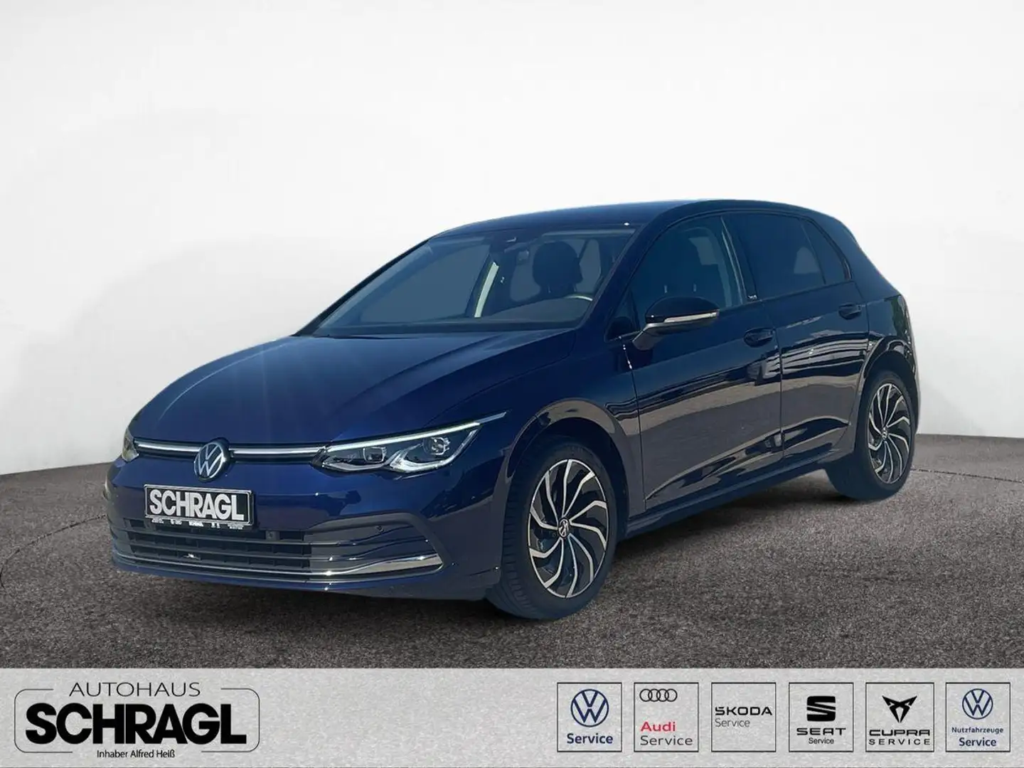 Volkswagen Golf VIII 1.5 eTSI DSG MOVE+AHK+NAVI+KAMERA+ACC Blau - 1