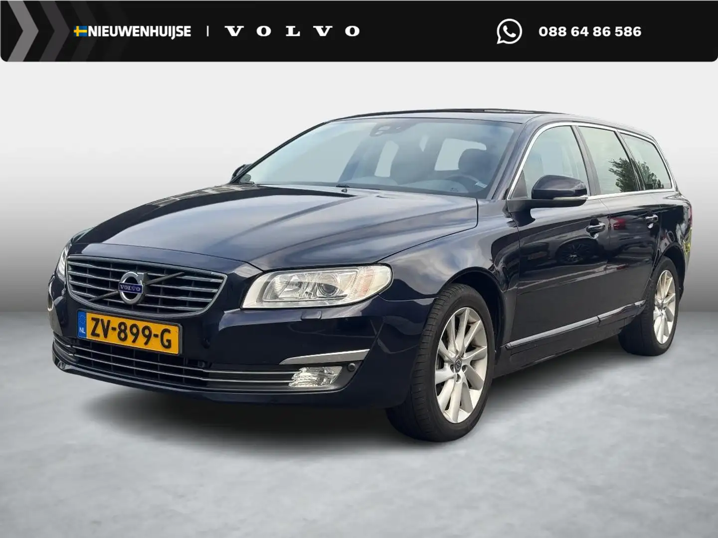 Volvo V70 T5 Summum Automaat | Leder | Bi-Xenon | Memory | S Bleu - 1