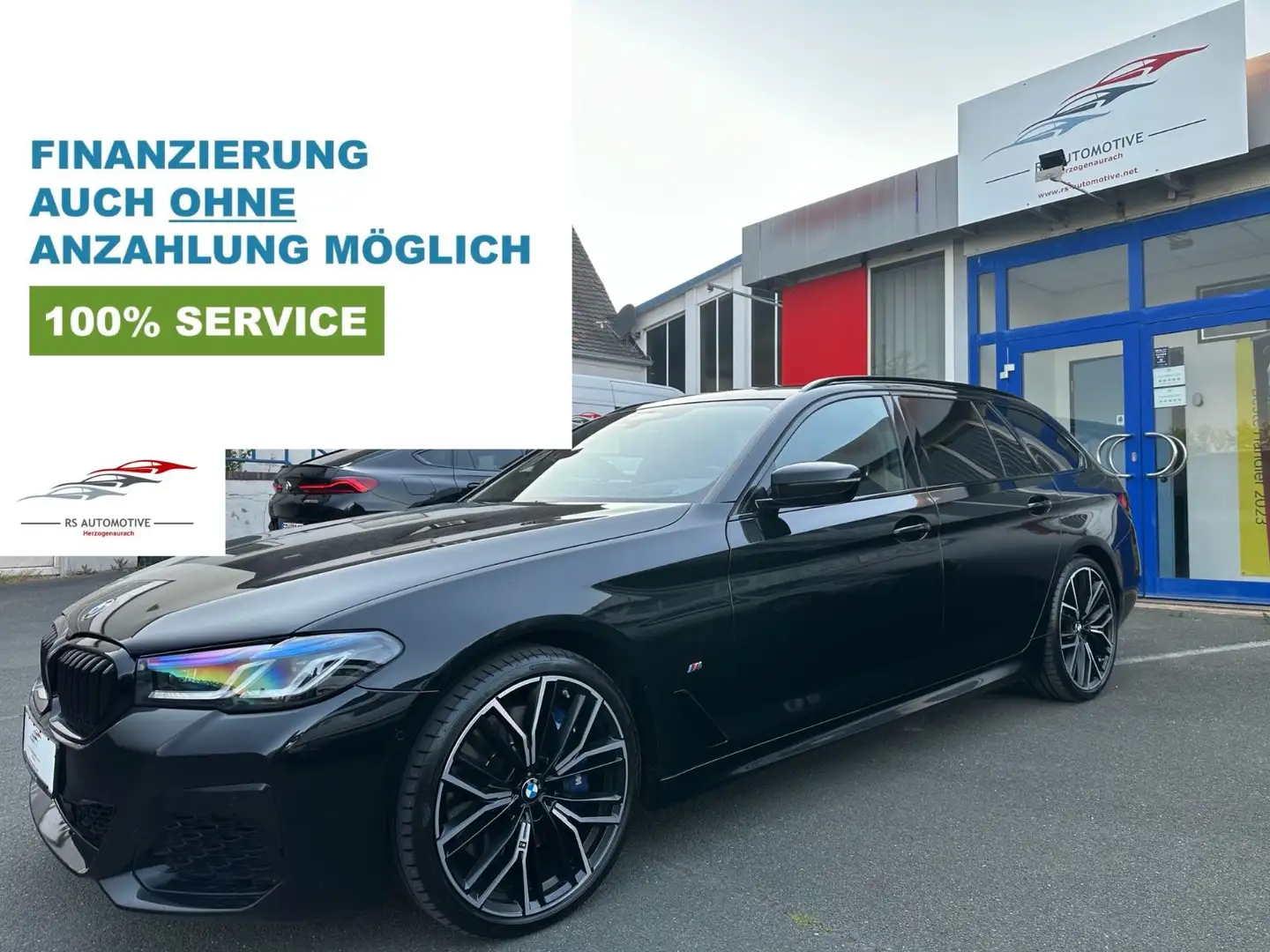 BMW 540 d xDrive Touring M Sport *1.Hd*VOLL*Garantie* Zwart - 1