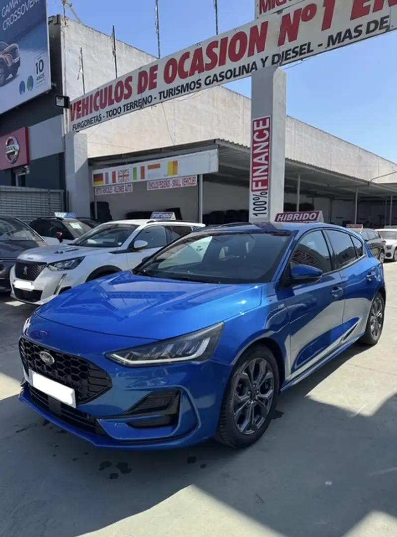 Ford Focus 1.0 Ecoboost MHEV ST-Line 125 Azul - 1