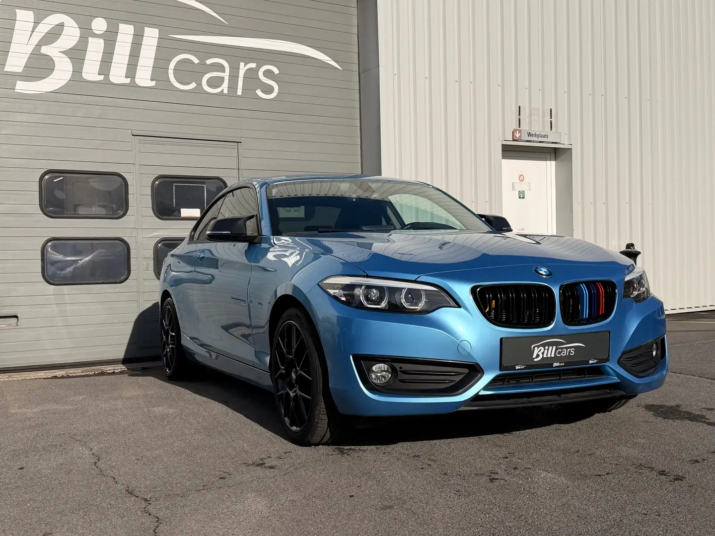 BMW 218 218i Coupe Sport Line Bleu - 1