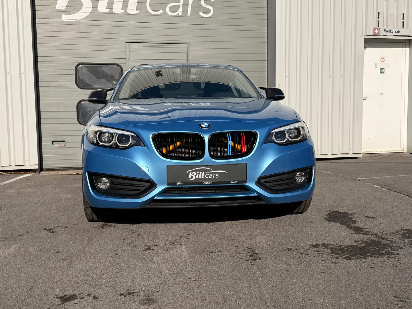 BMW 218 218i Coupe Sport Line Bleu - 2