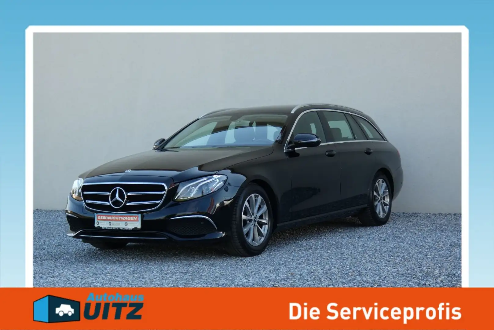 Mercedes-Benz E 200 d T-Modell +RFK+MBUX+LED+Ambiente+Avantg. Schwarz - 1