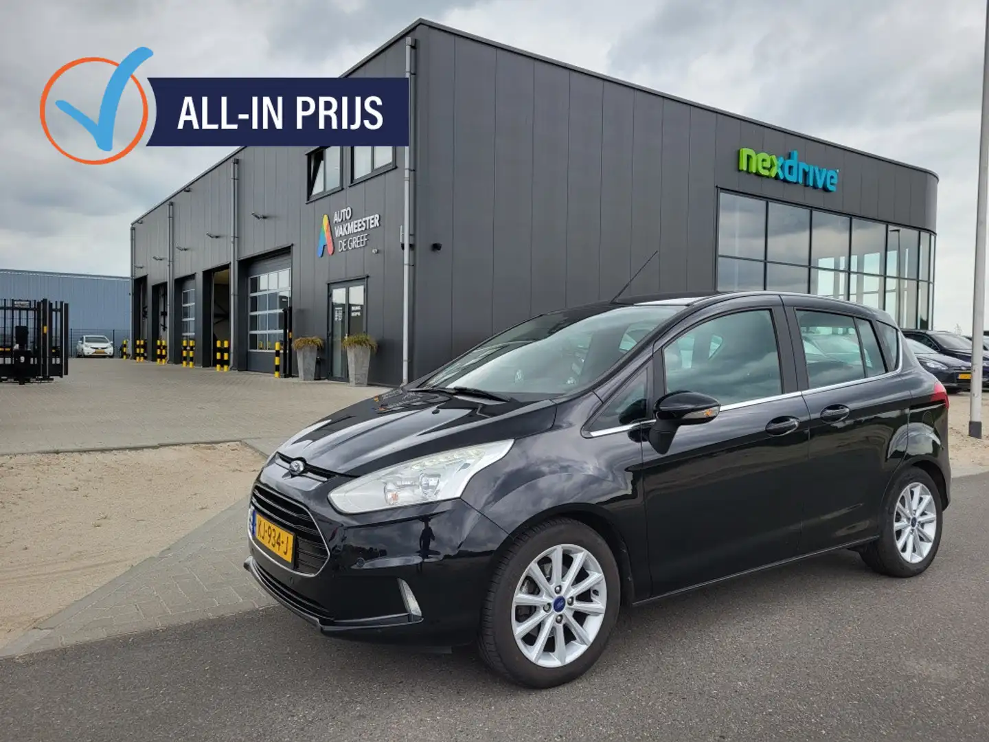Ford B-Max 1.6 TI-VCT 105 pk Automaat Titanium 1e eigenaar Schwarz - 1
