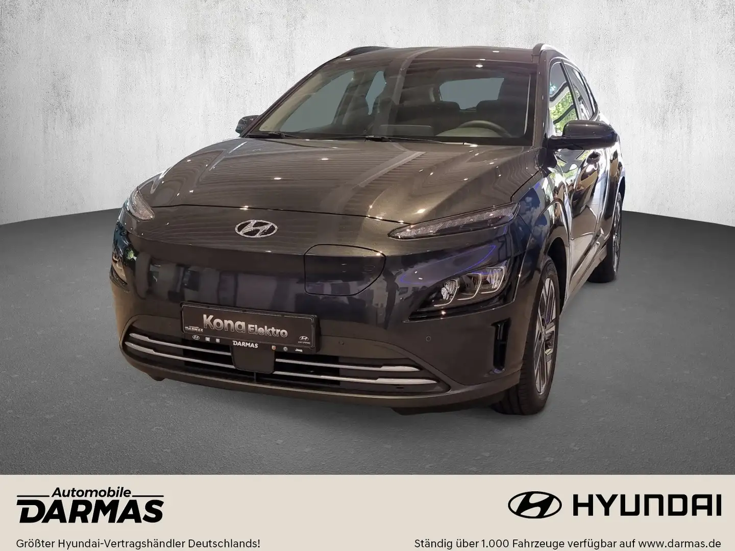 Hyundai KONA KONA Elektro Advantage Klimaaut. Navi Apple DAB Grijs - 1